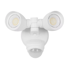 Security Light - Round Double Head PIR