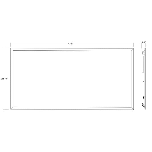 2x4 LED Panel: Backlit-Line Control Ready