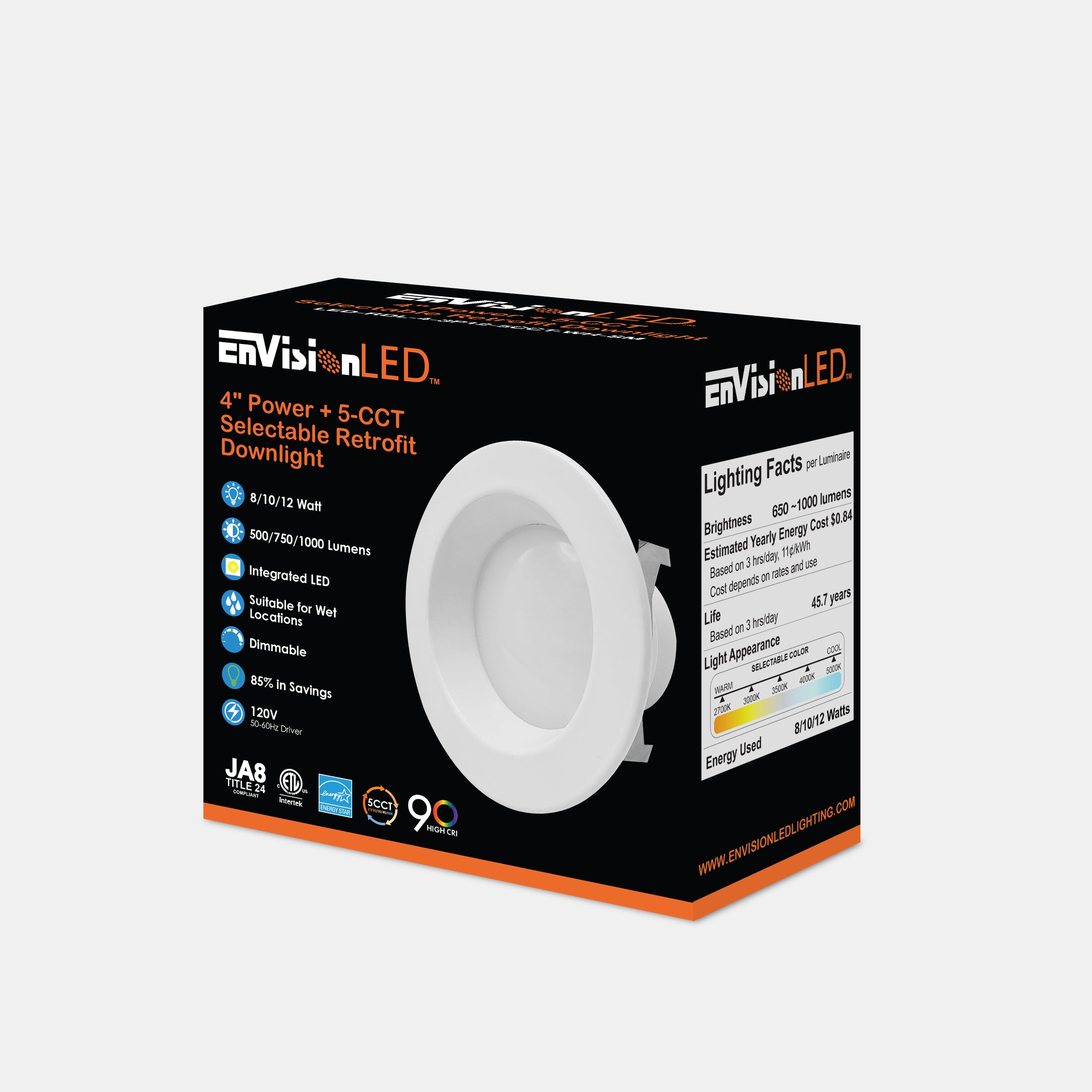 4" Retrofit Downlight: RDL-Line