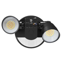 Security Light - Round Double Head PIR