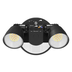 Security Light - Round Double Head PIR