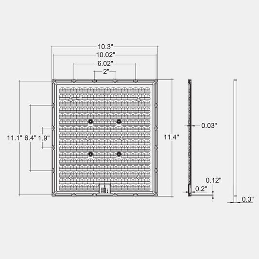 Area Light: OPTIC-Line (Selectable): Lens for Type I, II, III 5P150