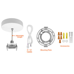 Suspension Kit: 6' Canopy Top 1 Wire (2 pcs)