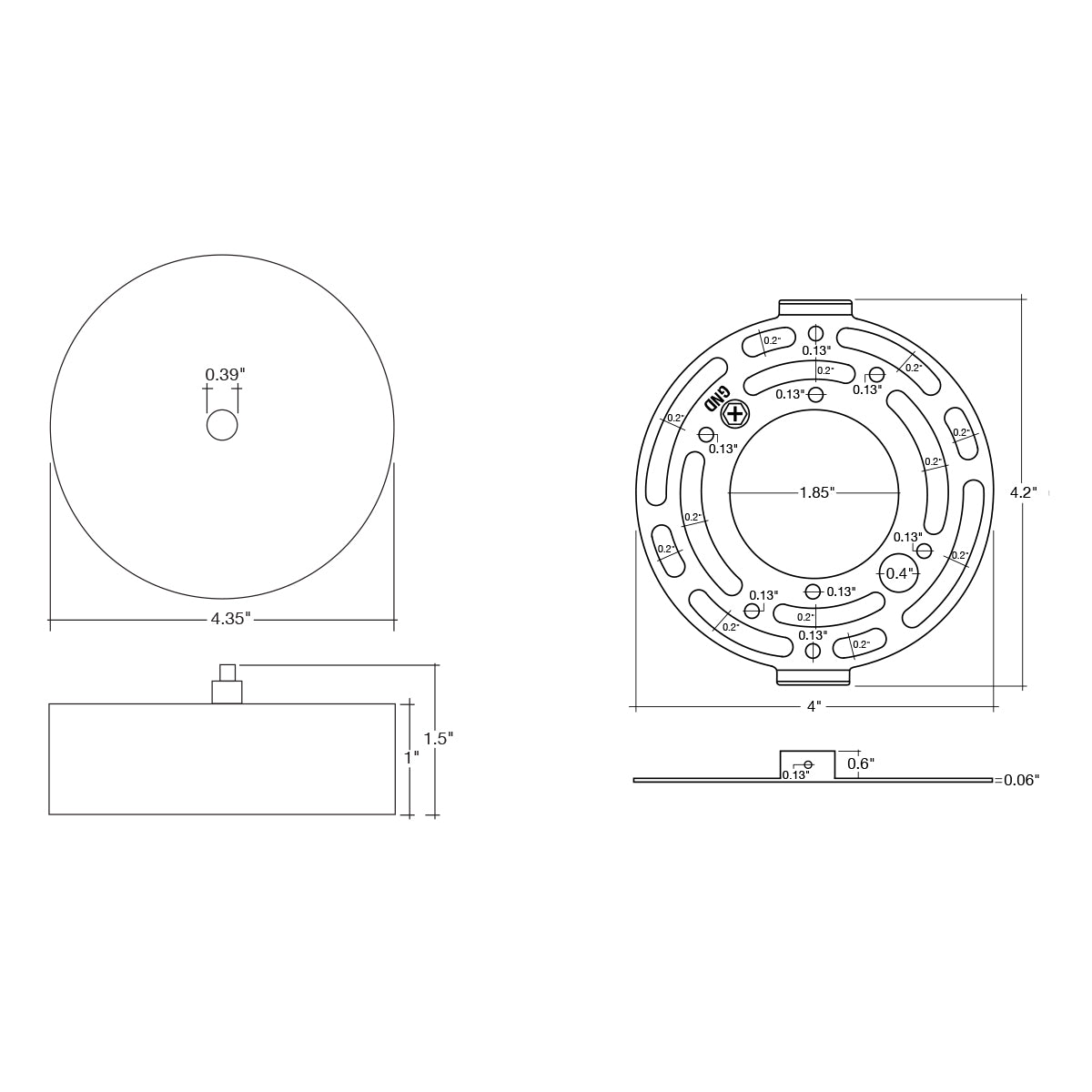 Suspension Kit: 6' Canopy Top 1 Wire (2 pcs)
