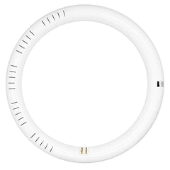 T9 12" Cicline Glass + PC Coating TRIPLE FIT Ballast, or AC Direct Single/Double (FROSTED LENS)