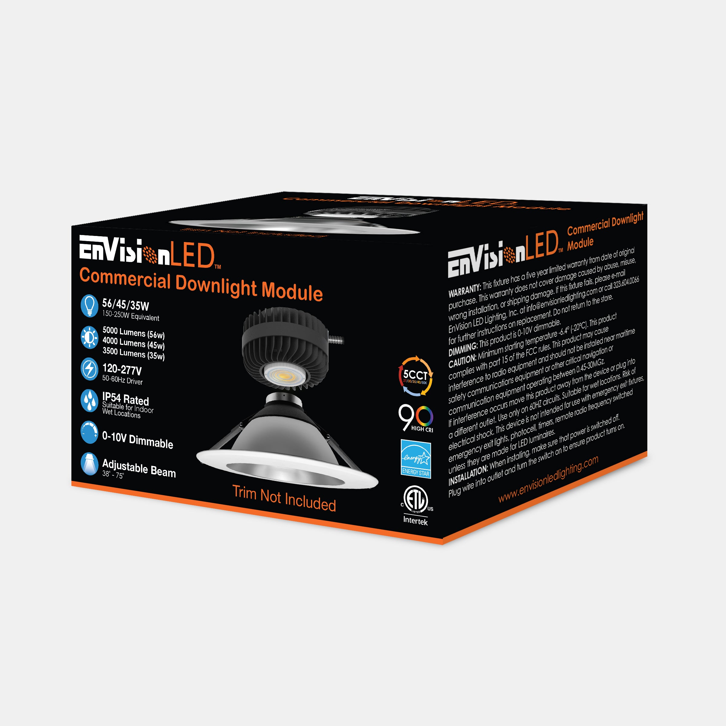 6,8,10" 54W Module: ARCY-Line