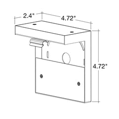 Wall Mount Kit for ALIN2