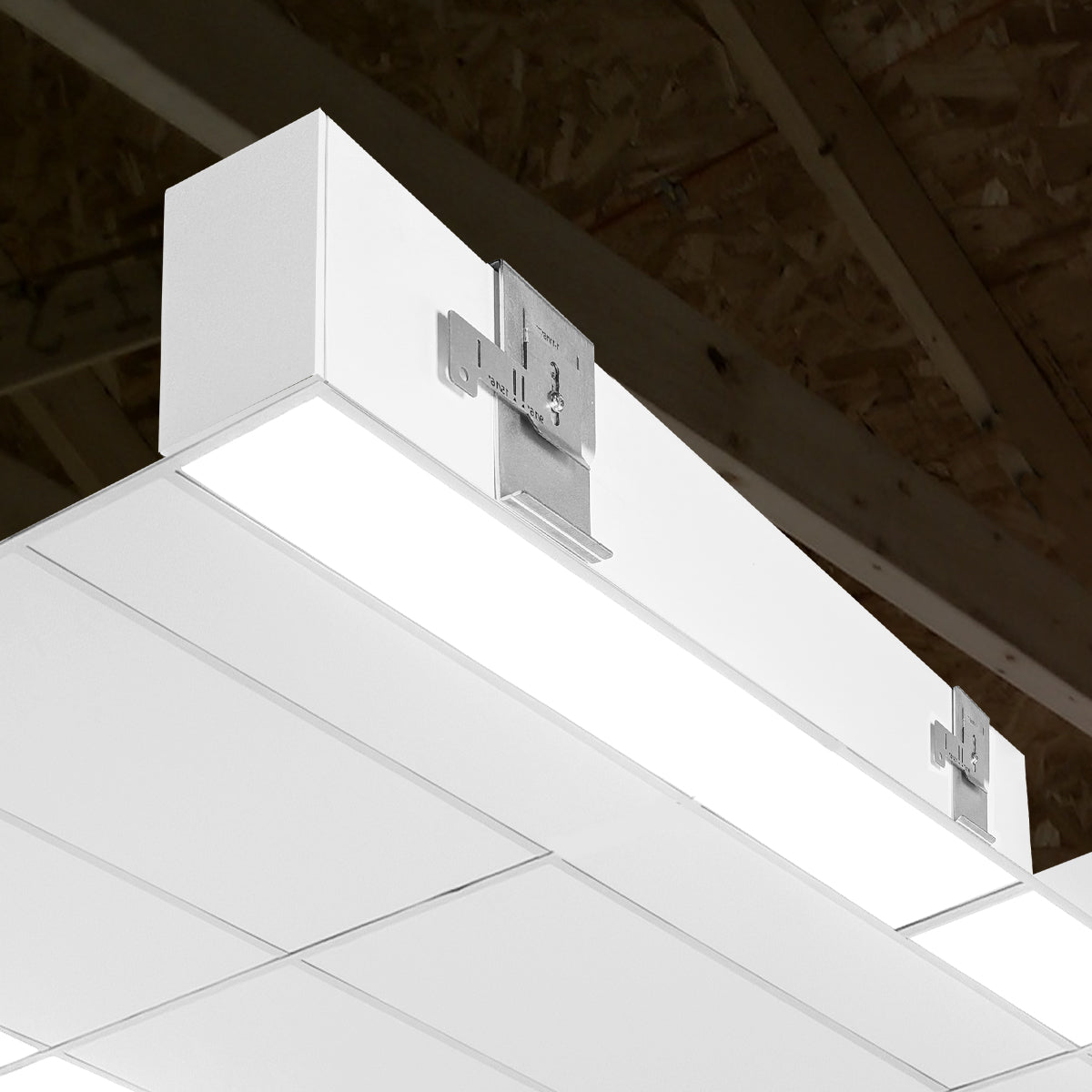 2' Architectural Linear Downlight T-Bar
