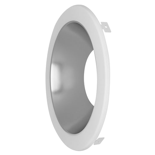 6" CMDEX: Clear-Specular Haze Reflector + White Trim
