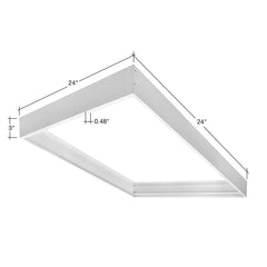 2x2 Surface Mount Kit 3" Height for  all panels and troffers