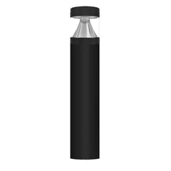 22" Bollard Base: Round Black