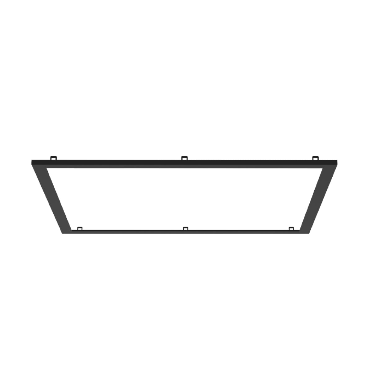 2x2 LED Panel: Backlit-Line Black Trim