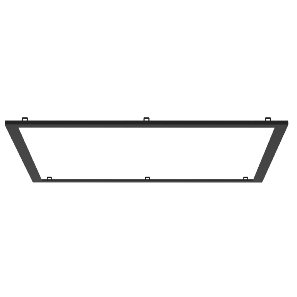 2x4 LED Panel: Backlit-Line Black Trim