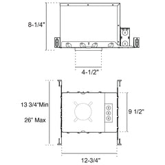 4" Fire Rated New Construction Can        5-7 Day Lead Time