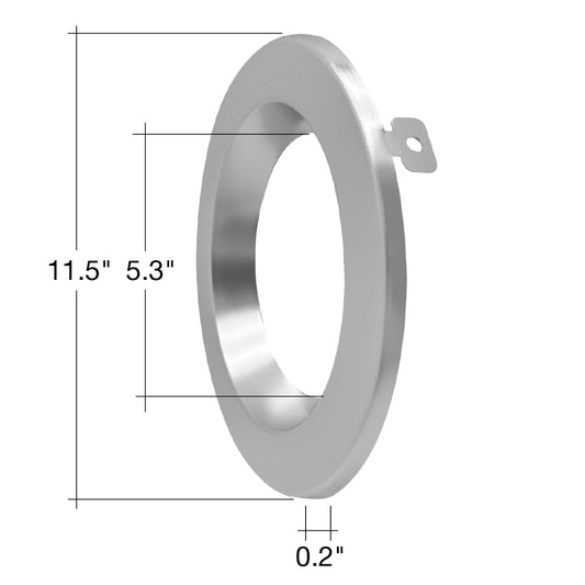 10" CMD: Clear-Specular Haze Reflector