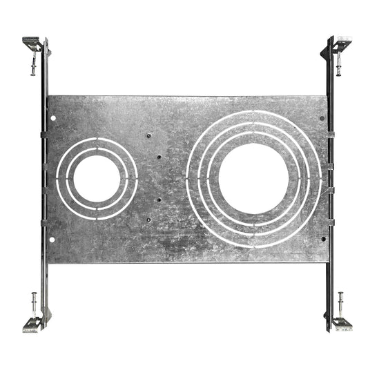 New Construction Plate: 1" 2"3" 3.5" 4" 5" 6" Canless Downlights (Round/Square except trimless)