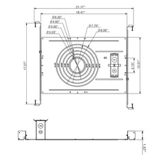 New Construction Plate: 4" 6" 8" 10" CADM or CMD Round w/ J-Box