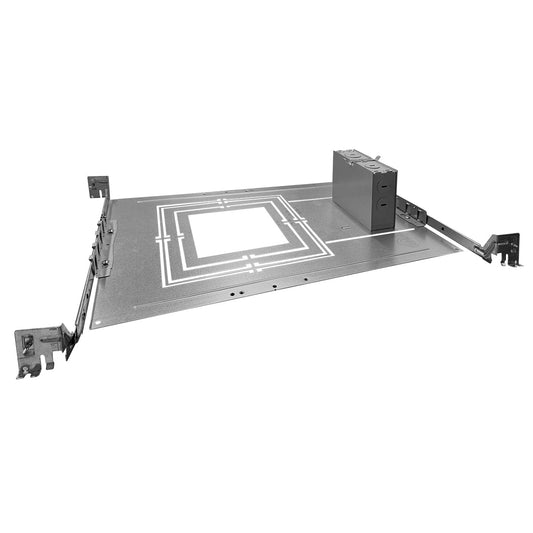 New Construction Plate: 4" 6" 8" CADM Square w/ J-Box