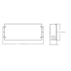 Constant Voltage Class 2 Driver with Aluminum Casing