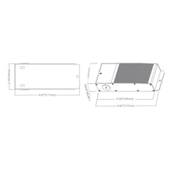 Constant Voltage Class 2 Driver with Aluminum Casing