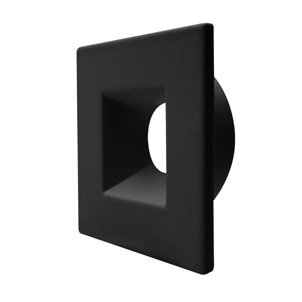 DLJBX-1: Black/White Square Smooth Trim