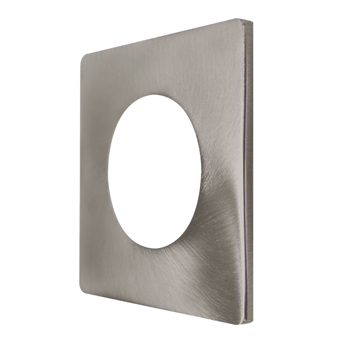 3" Gimbal Square Trim Brushed Nickel