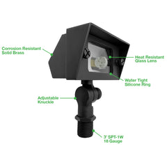 Landscape Flood Light: Small Square