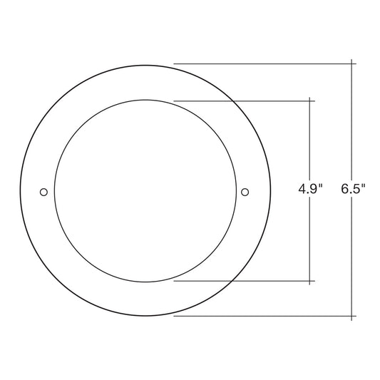 4" Goof Ring, Inner Dim: 4"
Outer Dim: 8"