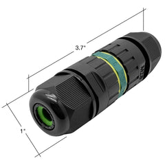 Waterproof J-Box Coupling: 3-Wire