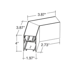 120° L Connector Downlight