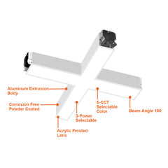 2' T-Shape  Downlight