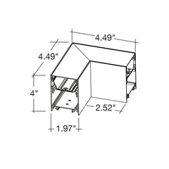 L-Shape Connector Downlight