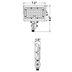 Mini Flood: M-Line 1/2" Knuckle