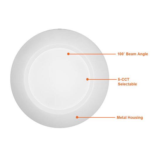 8" Disk Lite High Lumen: Cusp-Line