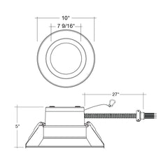 8" Commercial Downlight: CMD-Line