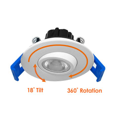 2" Gimbal Downlight: SnapTrim-Line