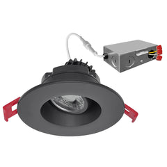 3" Regressed Gimbal Downlight: SnapTrim-Line