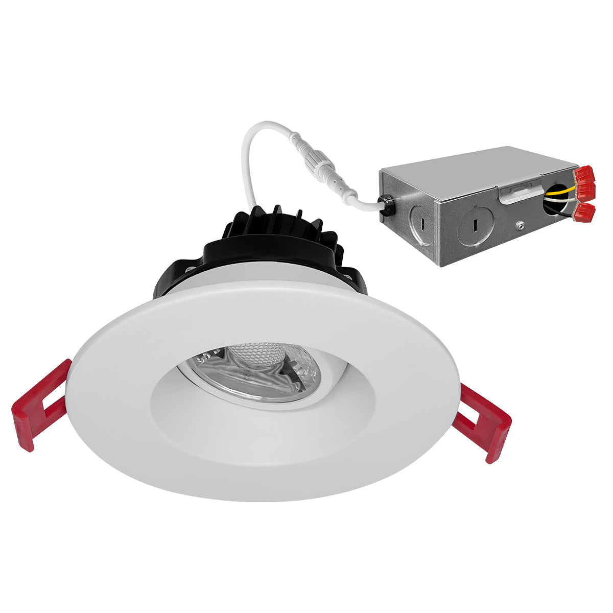 3" Regressed Gimbal Downlight: SnapTrim-Line