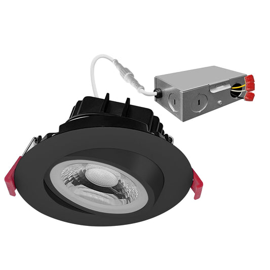 4" Gimbal Adjustable  Downlight Canless