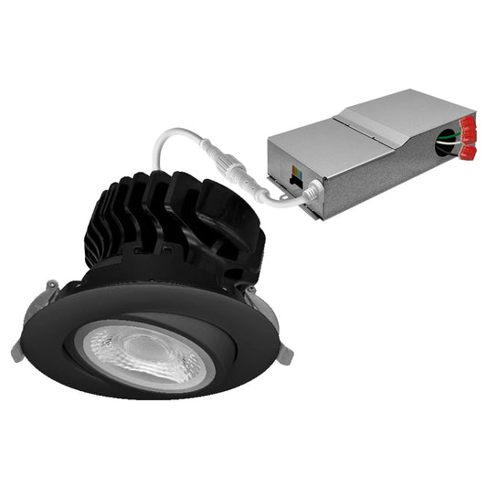 4" Gimbal Adjustable  Downlight Canless