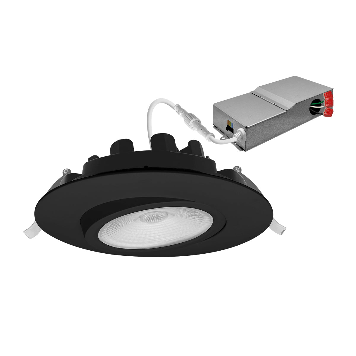 6" Gimbal Adjustable  Downlight Canless