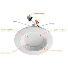 4" Retrofit Downlight: RGB+W