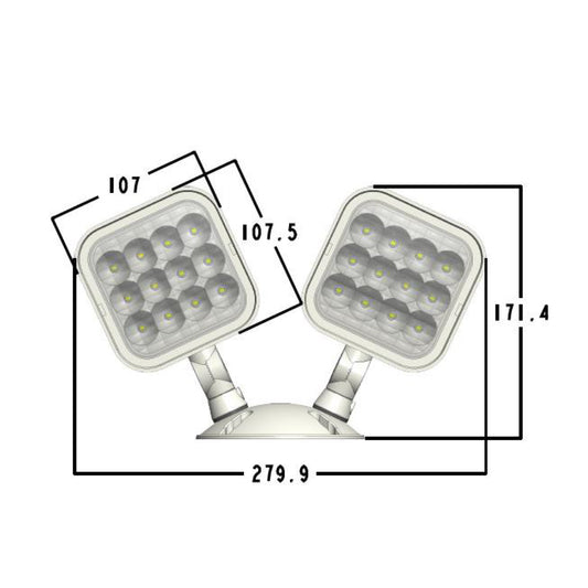 Remote Head - Double Square-