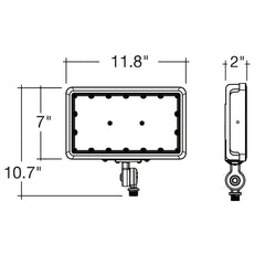 Mini Flood: XS-Line 1/2" Knuckle & Yoke Included