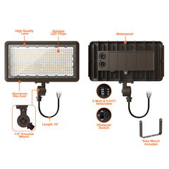 Mini Flood: XS-Line 1/2" Knuckle & Yoke Included