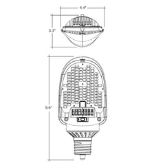 Flat Retrofit Lamp
3CCT + 3 Power Select