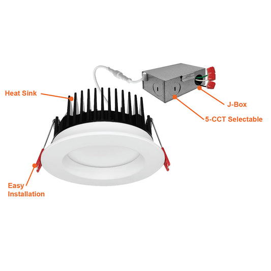 4" Frosted Downlight: M-Line