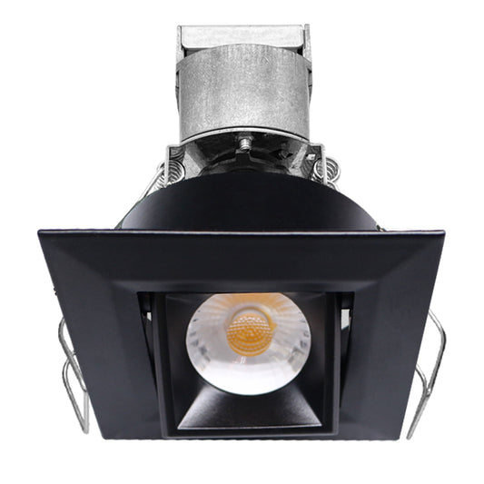 1" LV Square Gimbal Downlight: Mini-Line