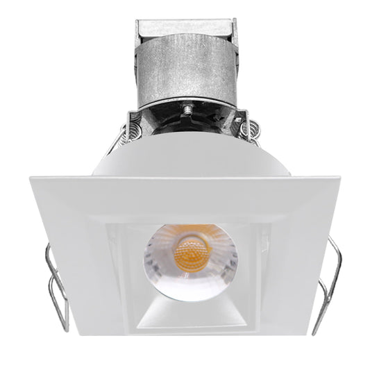 1" LV Square Gimbal Downlight: Mini-Line