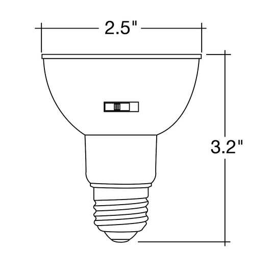 PAR20 50W Equivalent